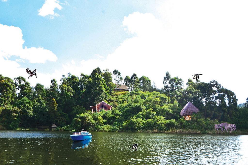 Lake Bunyonyi Eco Resort Chabahinga Ngoại thất bức ảnh